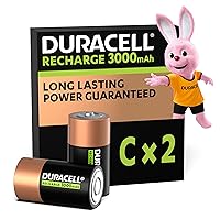 Duracell Batterie Ricaricabili C (Confezione da 2)