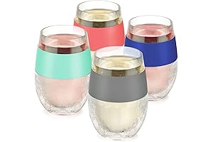 Host Freeze Cooling Cups: 8.5oz Quad-Pack for Effortless Summer Hydration