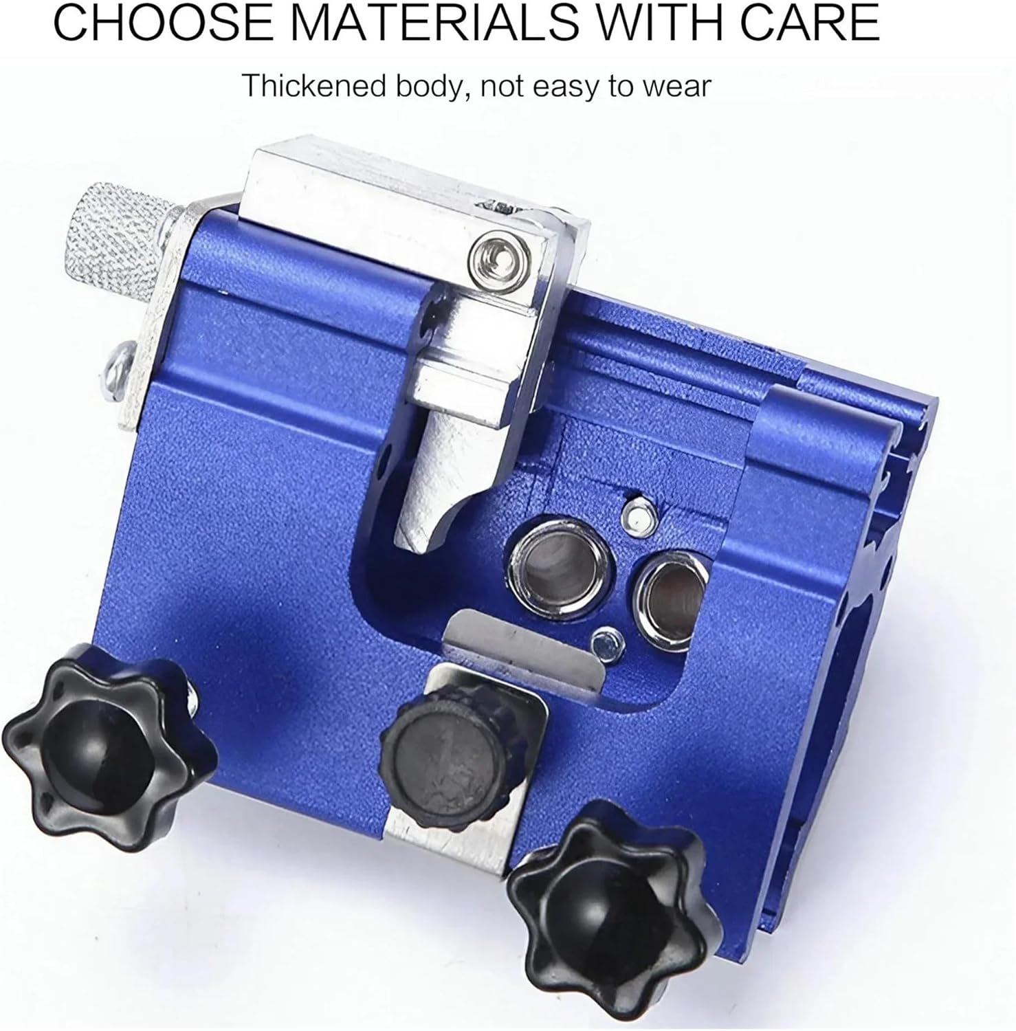 Portable Chain Saw Sharpener Manual Chain Saw Sharpener Kit with Round Stones, Ideal for Loggers and Gardeners(1Set(10Pcs) Blue)