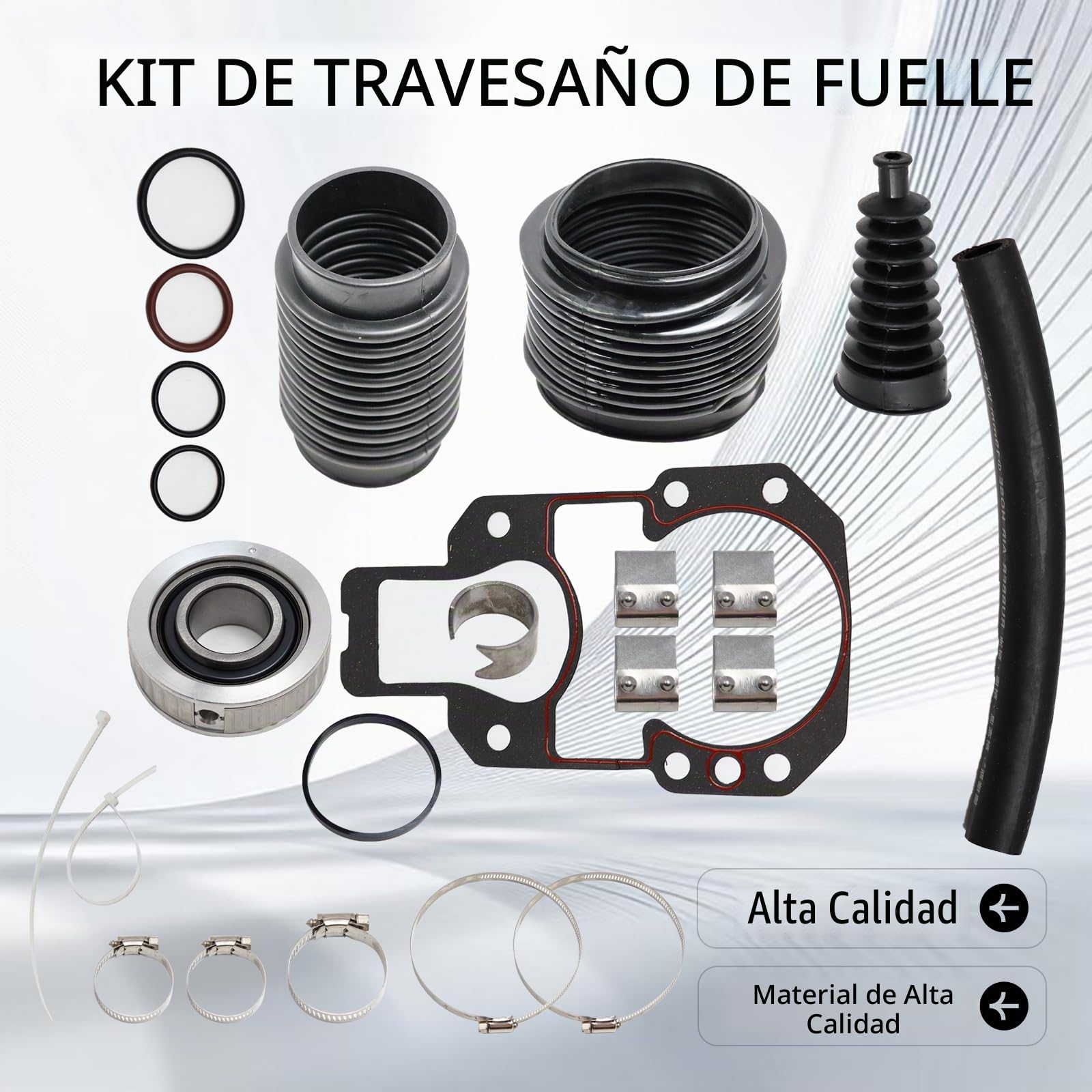Bellows Transom Kit 30-803099T1 para Mer-Cruiser Mer-cury Mercruiser Alpha 1 Gen 2 Fuelles Kit de Reparación para Sellado