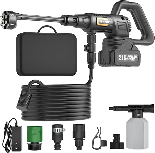 Cordless Pressure Washer Battery Powered; 1650PSI Brushless Power Washer