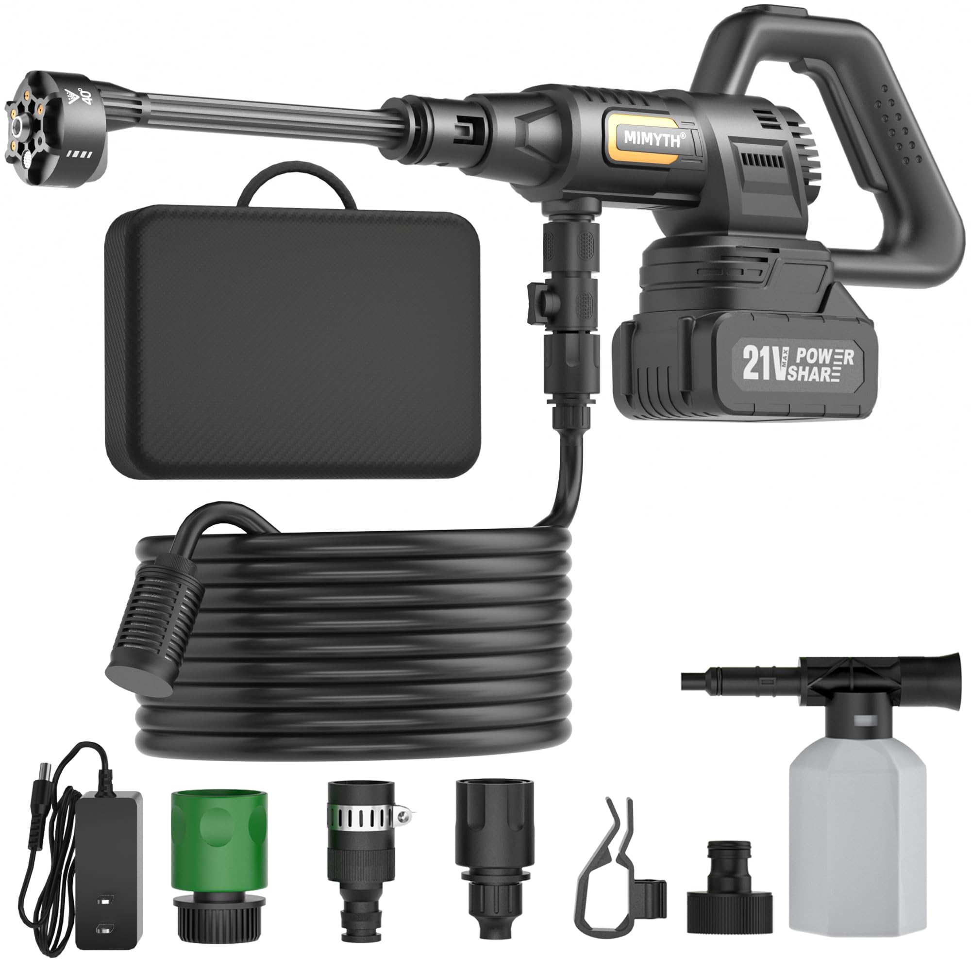 MIMYTH Cordless Pressure Washer (1650 PSI)