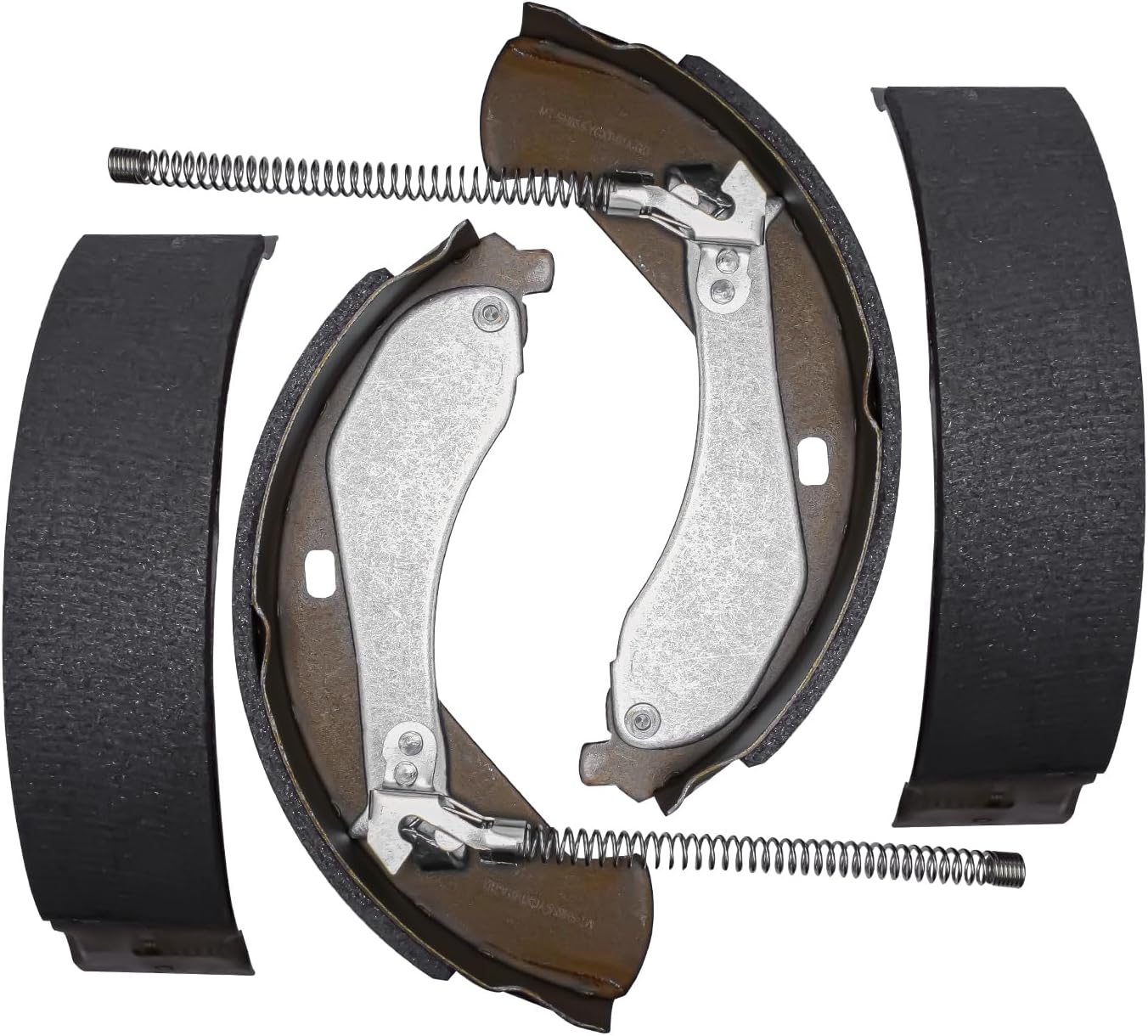 Detroit Axle - Rear Brake Shoes for 2005-2008 Chevy Silverado GMC Sierra 1500 Replacement 2006 2007 Semi-Metallic Brake Shoes