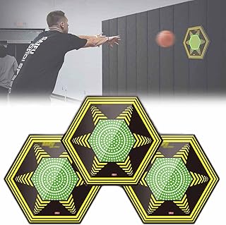 NGARY Reaction Cognitive Training Kit, Agile Reaction Speed Training Smart Lights with 4 Modes, Improves Reaction Time And Agility, for Coaches Sports Testing Athletes Ball Training Gym