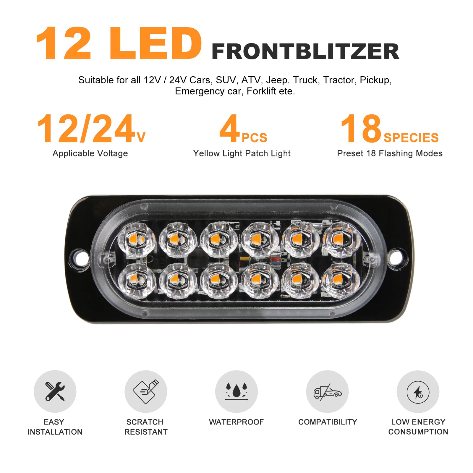 Industriële vorkheftruckveiligheidslichten | LED-spot-, zone- en pijllichten