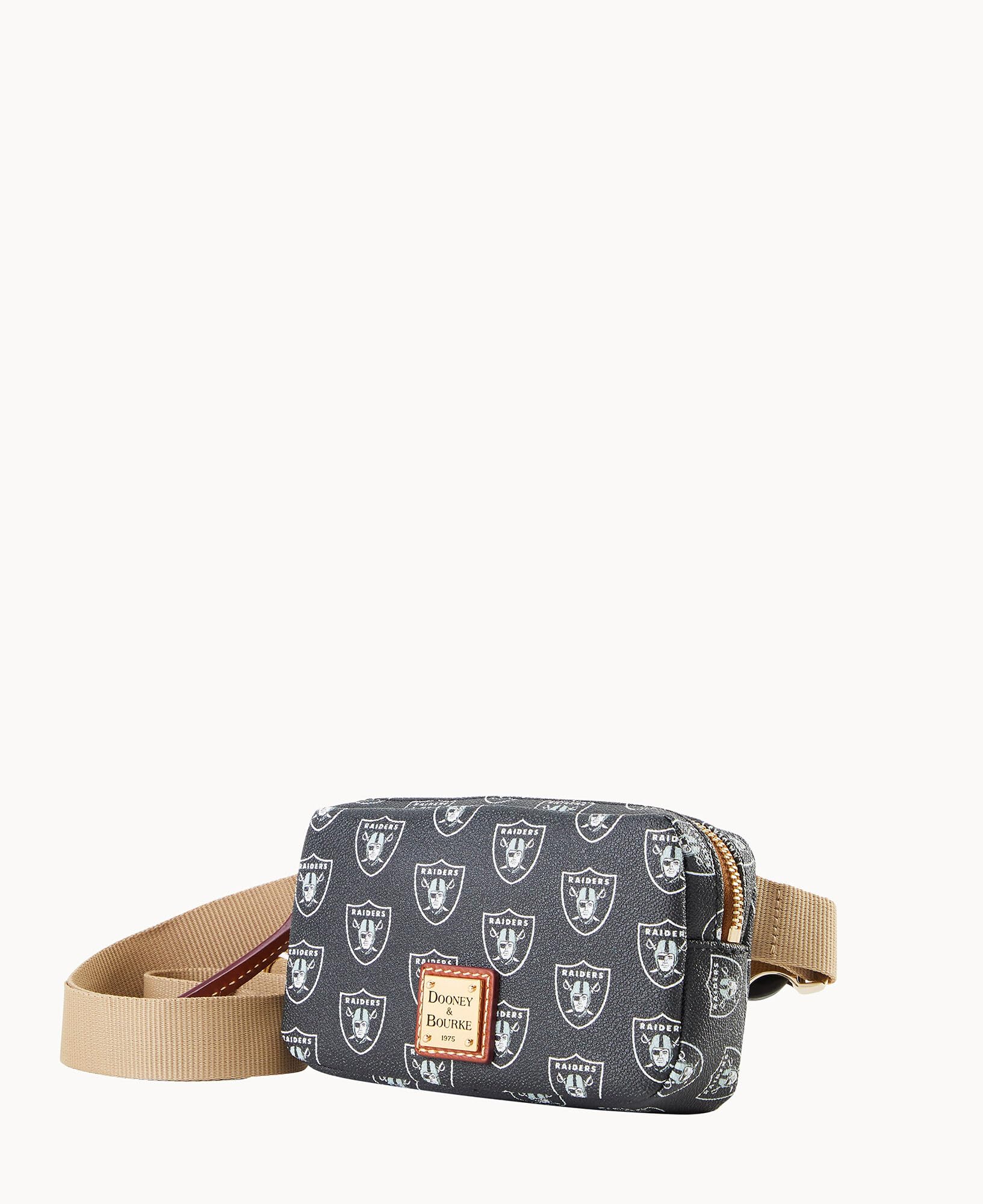 Dooney & Bourke Handbag, NFL Raiders Belt Bag - Black
