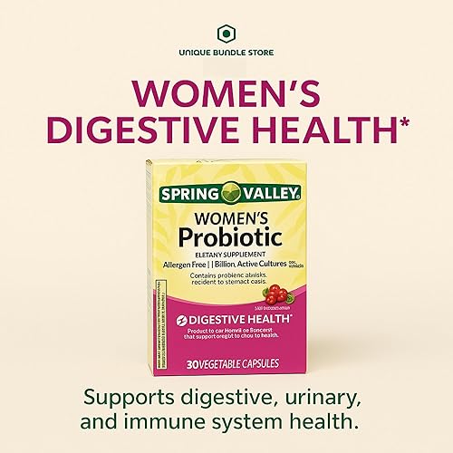 Miniatura 2 de Probióticos para mujeres, 30 suplementos dietéticos + organizador de píldoras de 7 días incluido (paquete de 1)