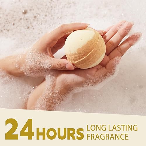 Miniatura 4 de Cesta de regalo de spa para mujer juego de regalo de spa Luxetique para mujer juego de baño perfumado de vainilla kit de spa relajante para el hogar