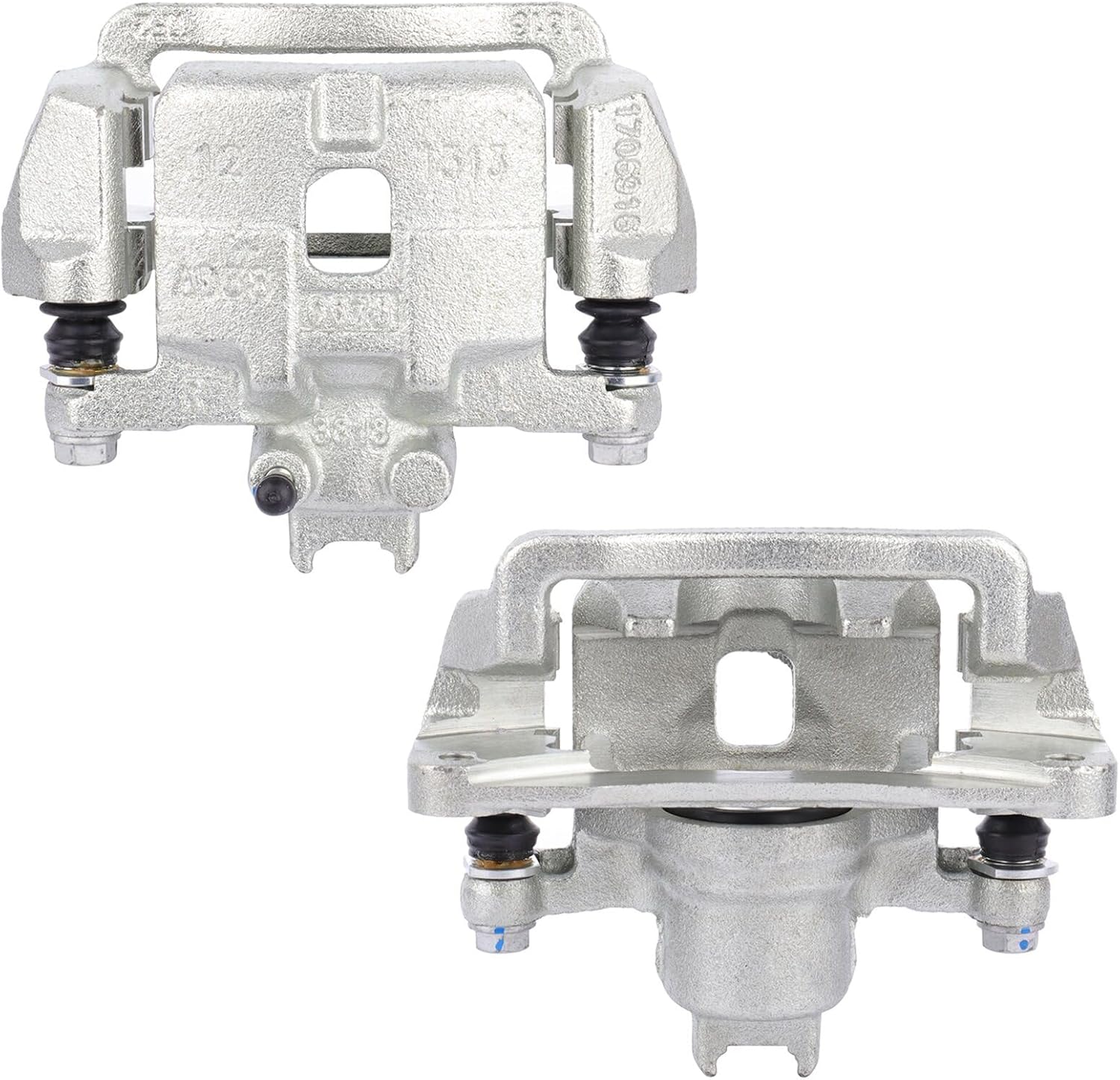 Disc Brake Caliper Assembly ANPART 19-B2066A 19-B2067A w/Bracket Rear Left & Right Sets of 2 Compatible For Saab 9-2X 2005-2006,For Subaru Forester 2004-2008,For Subaru Impreza 2004-2007