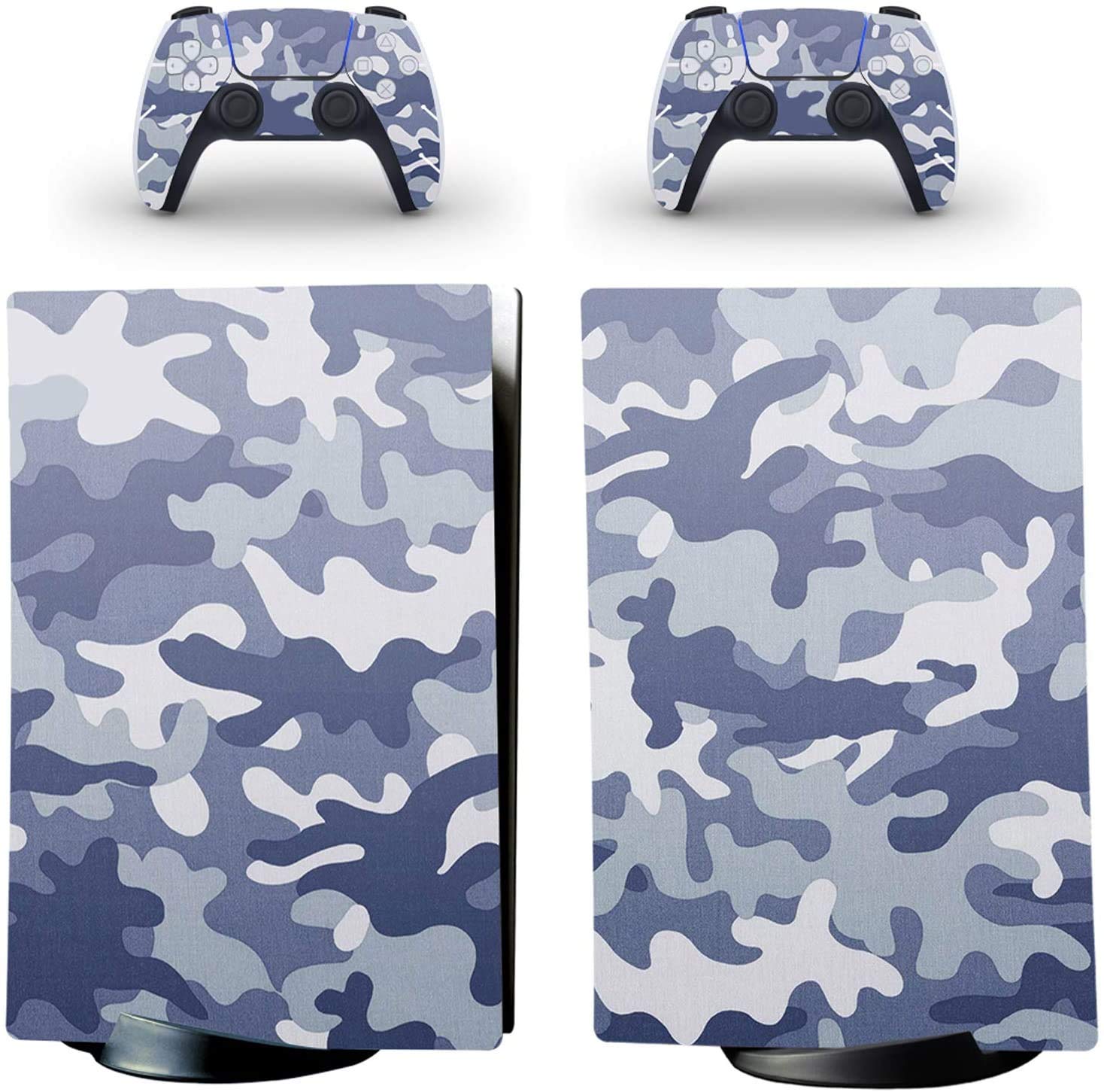 ELTON PS5 Skin Protective Wrap Cover Vinyl Sticker Decals for PlayStation 5 Disk Version Console and Two Dual Sense 5 Sticker Skins Black PS5 Skin Console and Controller design156 [video game] (B08YWWJSW2) Amazon Price History, Amazon Price Tracker