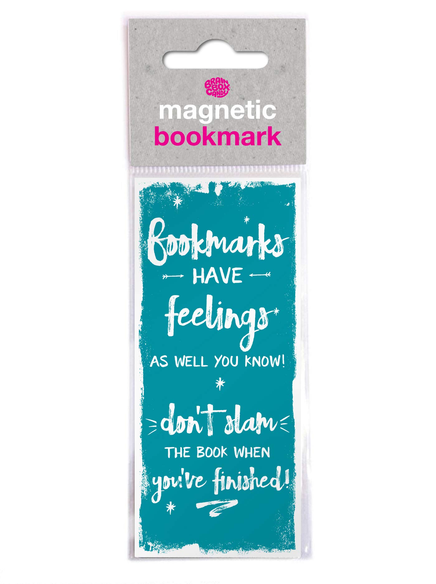 Brainbox Candy Magnetisches Lesezeichen – Mit Spruch, 45 X 105 Mm, Perfektes Geschenk