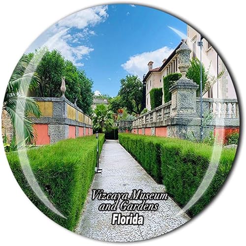 Miniatura 1 de Vizcaya Museum and Gardens Miami Florida Estados Unidos imán para nevera recuerdo regalo magnético etiqueta colección