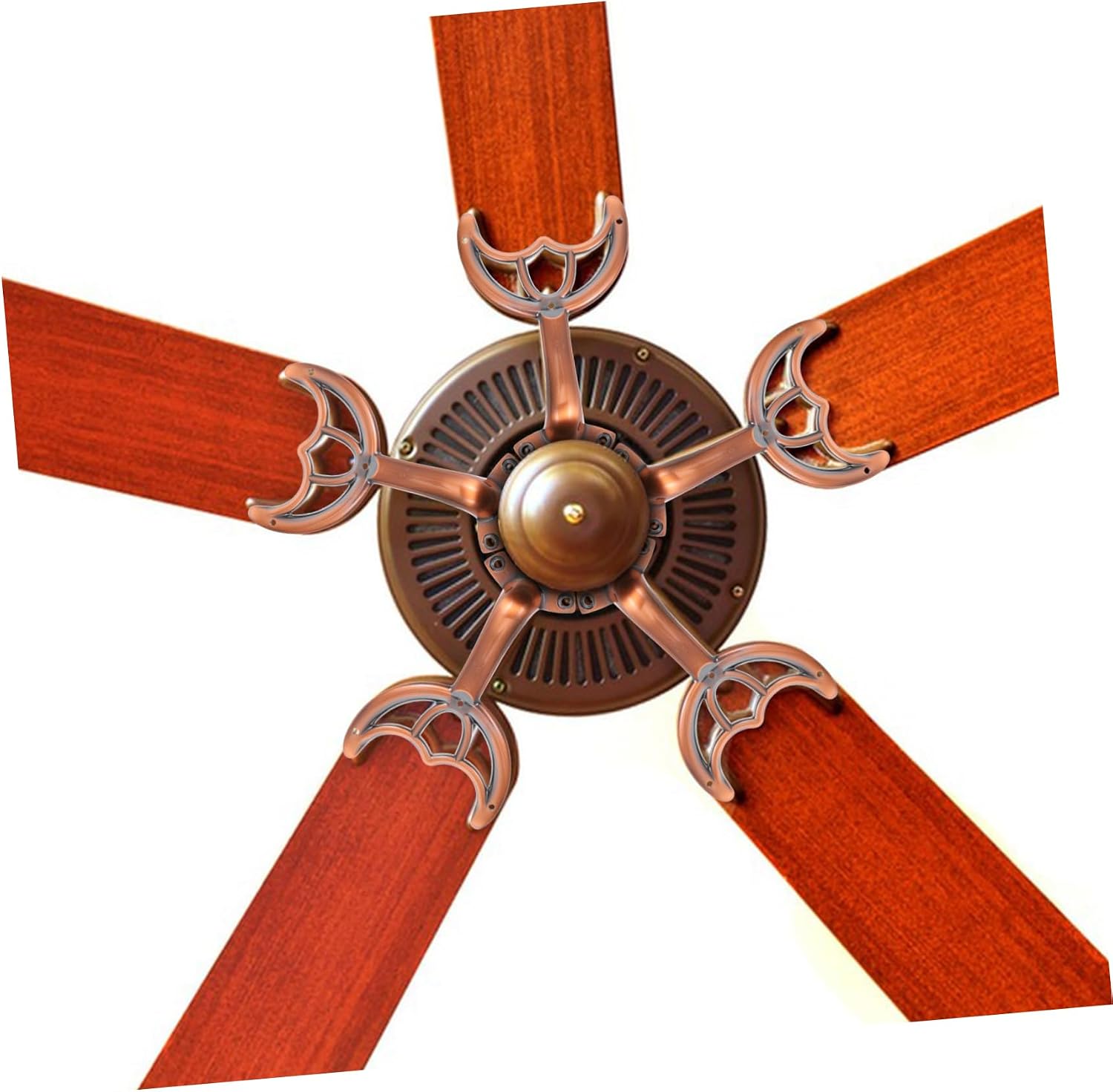 PRETYZOOM 2Pcs Ceiling Fan Blade Arms Support Bracket for Easy Installation Maintenance Compatible with Various Fan Blades Enhance Performance Stability