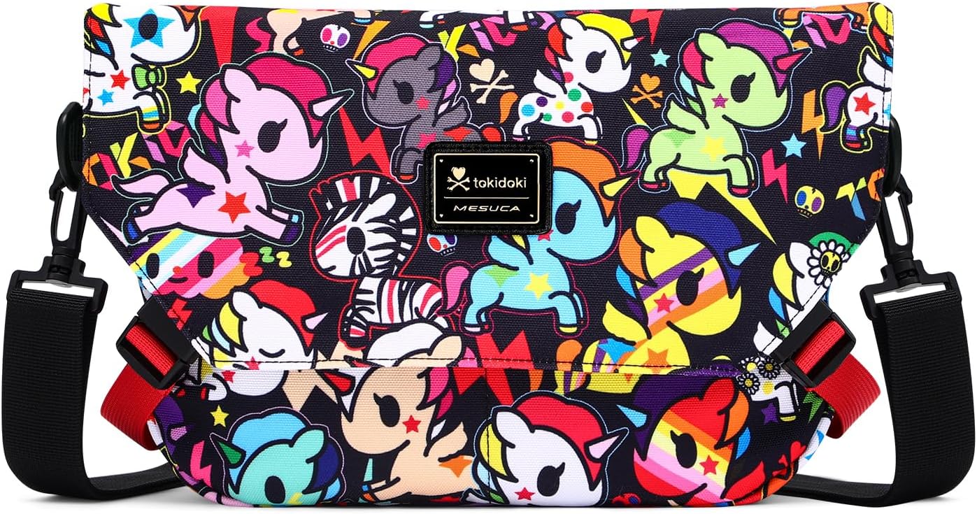 tokidoki Unicorno Messenger Shoulder Bag Crossbody Purse for Women