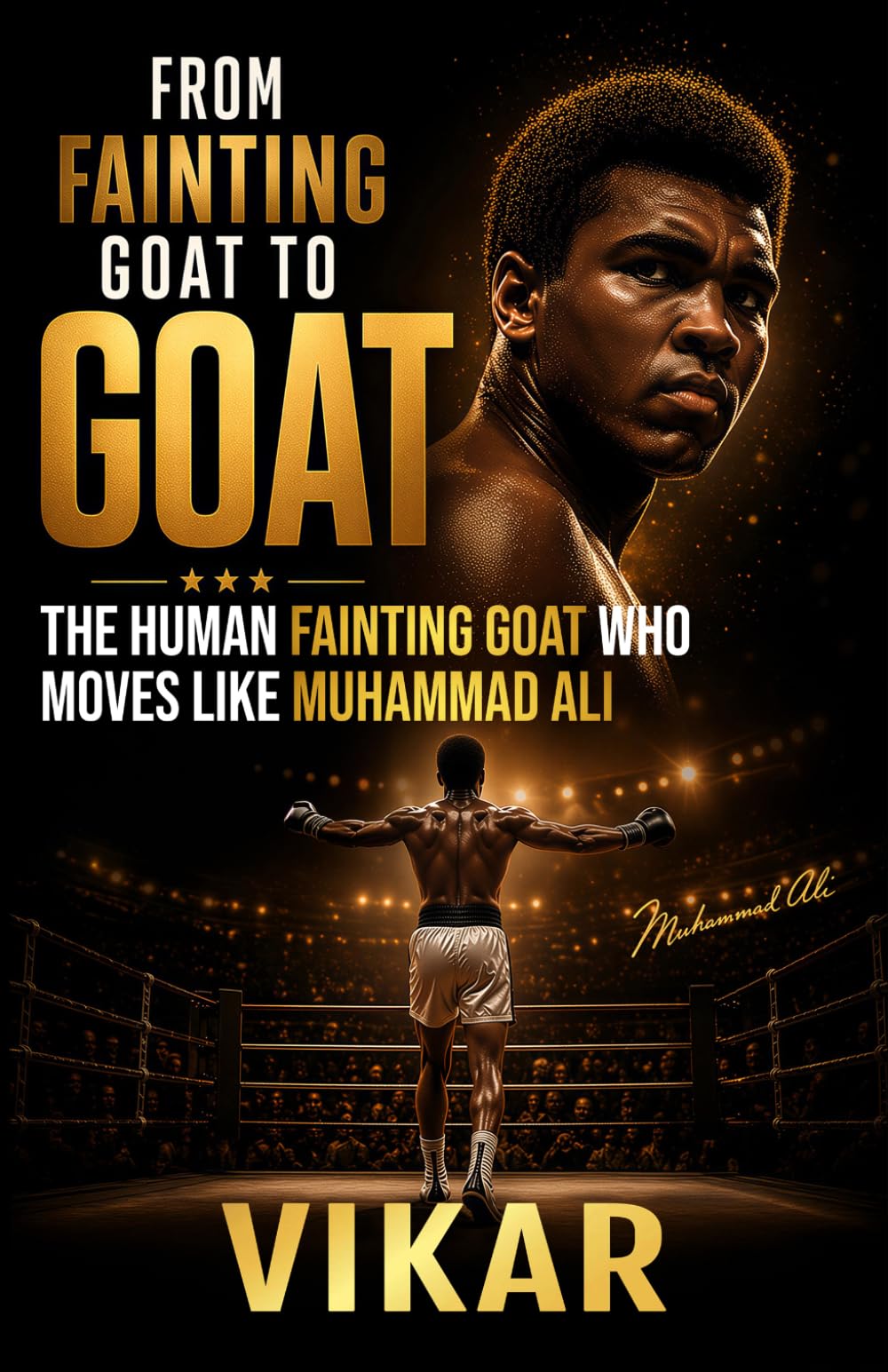 FROM FAINTING GOAT TO GOAT: THE HUMAN FAINTING GOAT WHO MOVES LIKE MUHAMMAD ALI