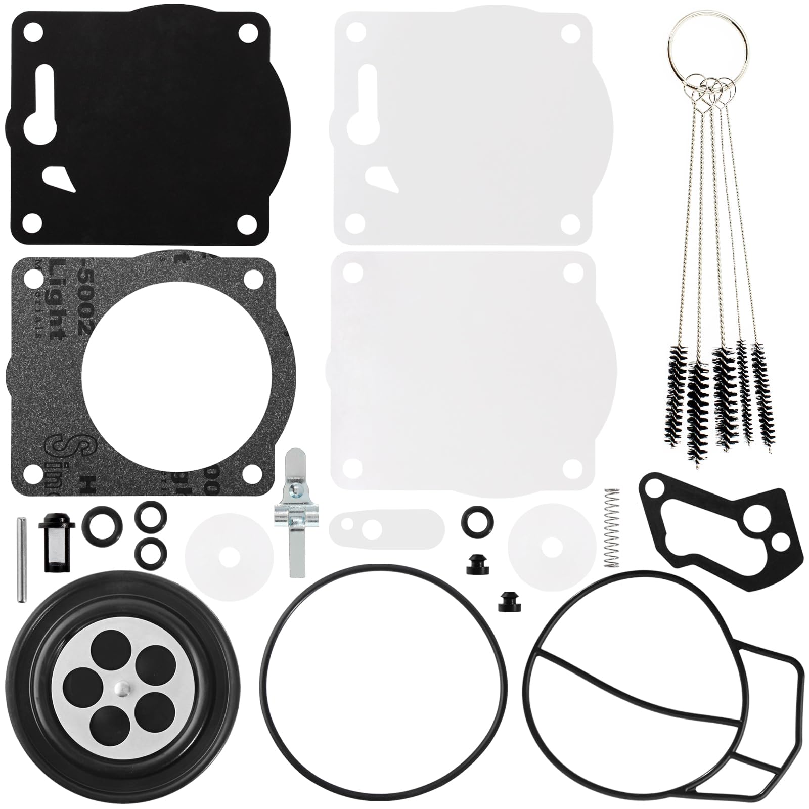 SOAJEE 451469 Carburetor Rebuild Kit Compatible with Sea-Doo Sbni Dual 947 951 GSX GTX LRV LTD RX VSP-L XP Yamaha GP800 GP800R GP1200R XL800 XR1800 XLT800 XL1200 XLT1200