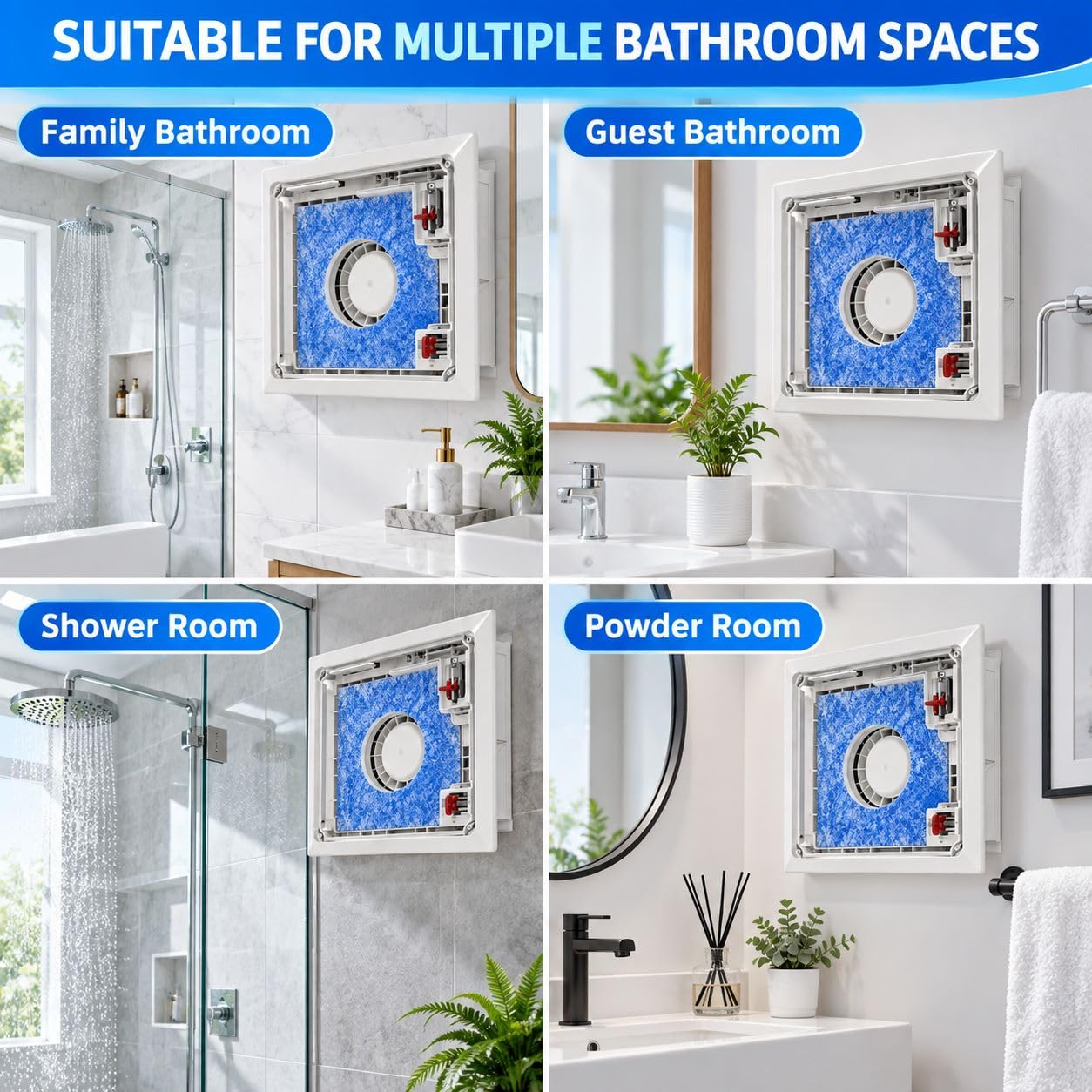 6 Filtros Ventilación de Repuesto para LIMODOR F/C + 90016