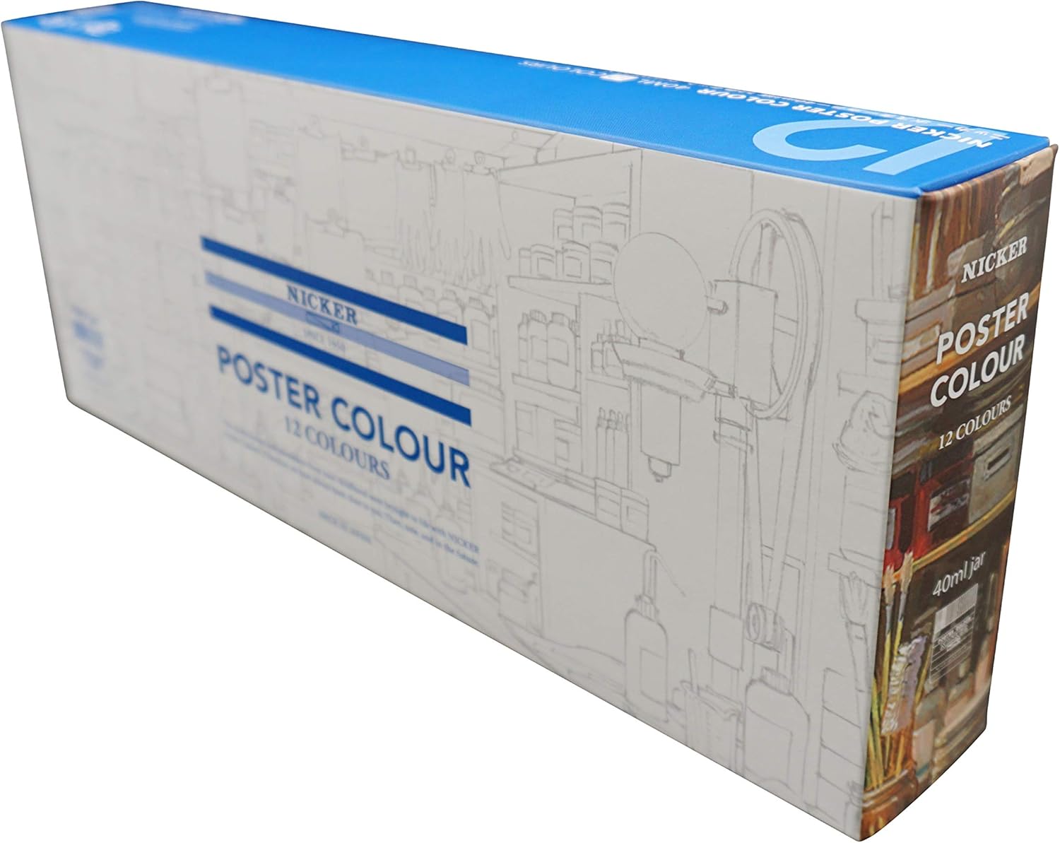 初売り ポスターカラーml 12本 Fahrschule Witte De