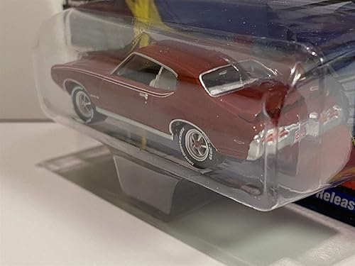 Miniatura 4 de Johnny Lightning JLCG020 Classic Gold VER B 1969 Pontiac GTO Juez
