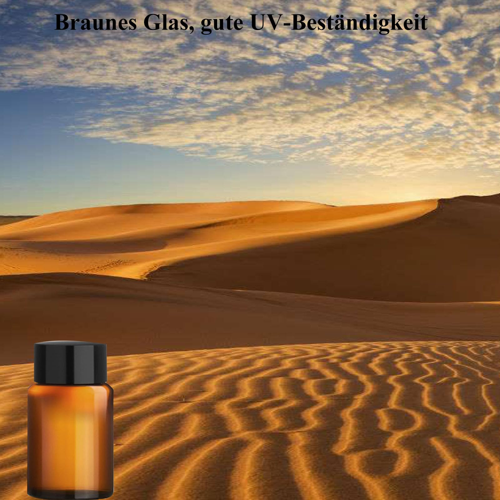 Ambar Frasco Cuentagotas Cristal 2ml 50 Piezas, Recipientes Aceites Esenciales, Mini Botellas Perfume