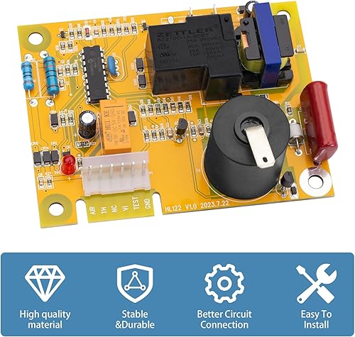 Miniatura 13 de 31501 Placa de circuito compatible con Atwood RV Hydro Flame Furnace Placa de ignición, kit de placa de control de encendido RV reemplazo 31501 verde