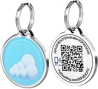 Vista 11 de Pet Dwelling Symbols NFC y QR Code - Etiqueta de identificación inteligente para perros, escaneo fácil, acceso instantáneo al perfil en línea