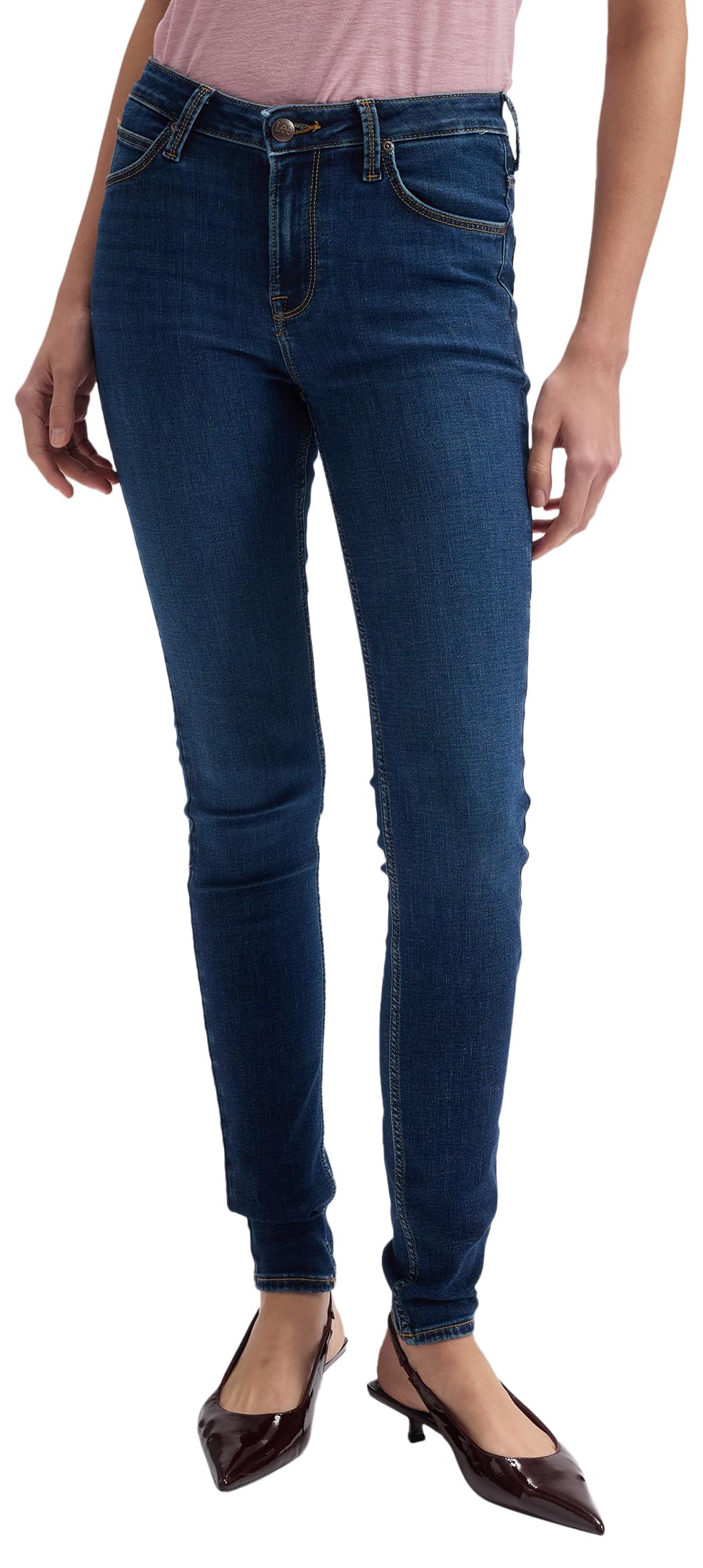 · Corte Skinny de Tiro Alto - Scarlett High - Karmic · D9920