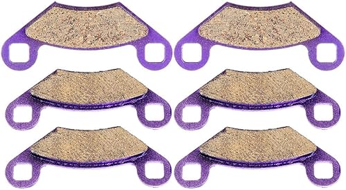 Miniatura 9 de SCITOO FA159, FA475 Pastillas de freno para Polaris Sportsman 400 2011-2014 pastillas de freno delanteras y traseras de fibra de carbono