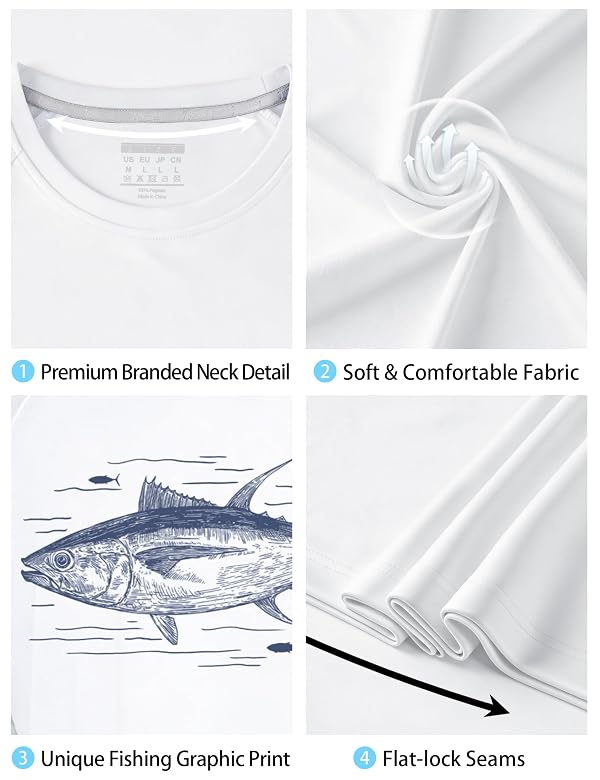 Twekfish Men's UPF 50+ Fishing Shirt, Long Sleeve Quick Dry Sun Shirts by Twekfish - Used condition - Image 5