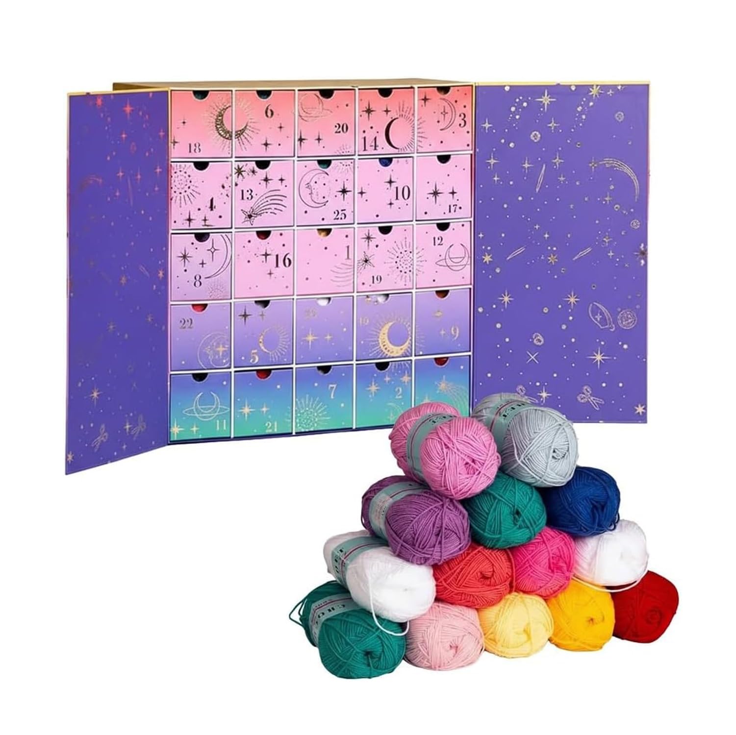 Calendrier De L'Avent Au Crochet 2025, 25 Jours De Projets Au Crochet Avec Tutoriels Calendrier De Lavent En Laine 2025 Calendrier De Lavent Diy Pour Noel