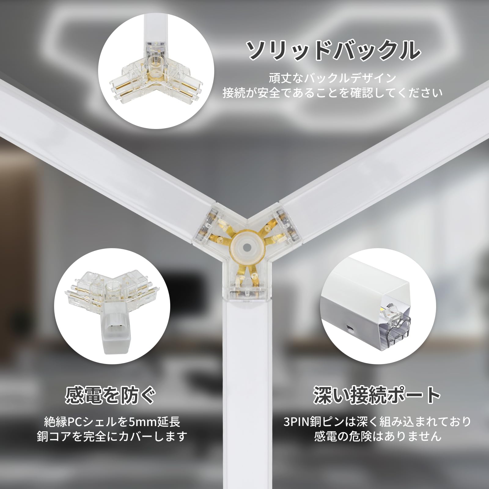 Amazon.co.jp : ハニカムライト、六角形ガレージライト - 192W 5000K