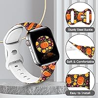 Vista 64 de Watch Band Compatible with Apple Watch 38mm 40mm 41mm 42mm 44mm 45mm for Women Men Sport Silicone Wristbands Strap for IWatch Series 7 6 5 4 3 2 1