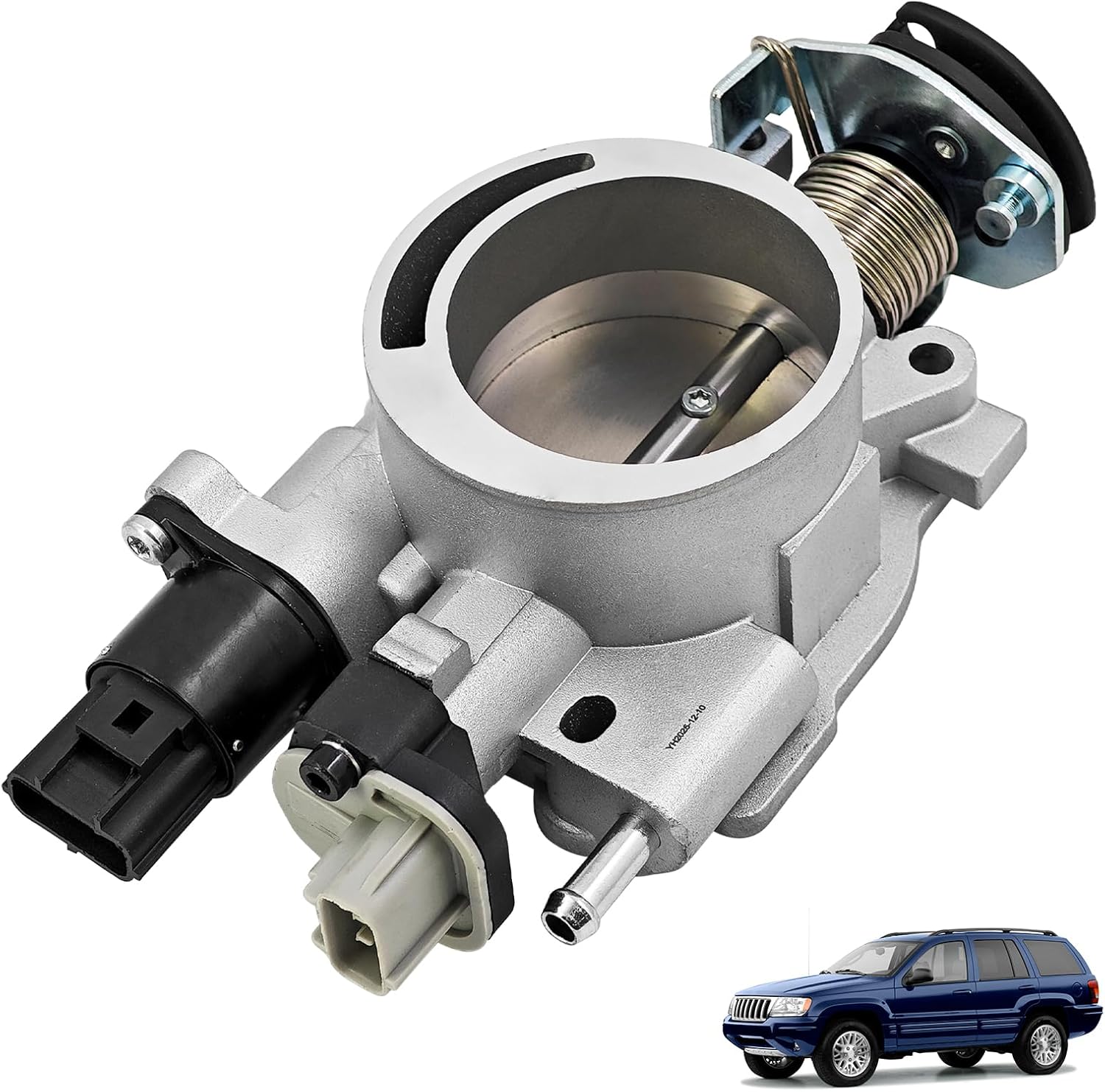 53013163AD Throttle Body Compatible with Dodge Ram 1500 2002 Dakota Durango 2001-2002 for Jeep Grand Cherokee 4.7L 2001-2004 Replace 53013163AC 53013163AA