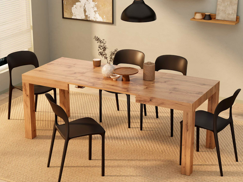 Amazon.com: Mobili Fiver, First Extendable Table, 47.2(78.7) x31.5
