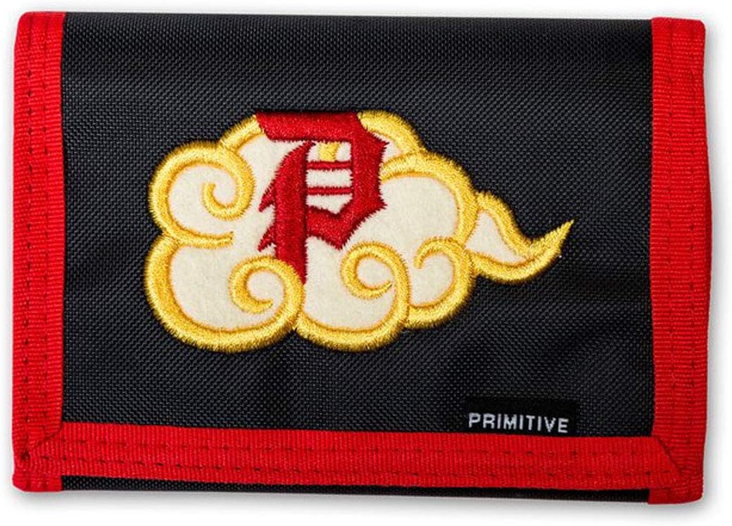 Primitive Skate x Dragon Ball Z Men's Nimbus Trifold Wallet Black