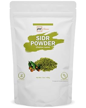 100% Pure Sidr/Ziziphus spina christi powder Natural Hair Conditioner & Cleanser 454 gms / 1 lbs