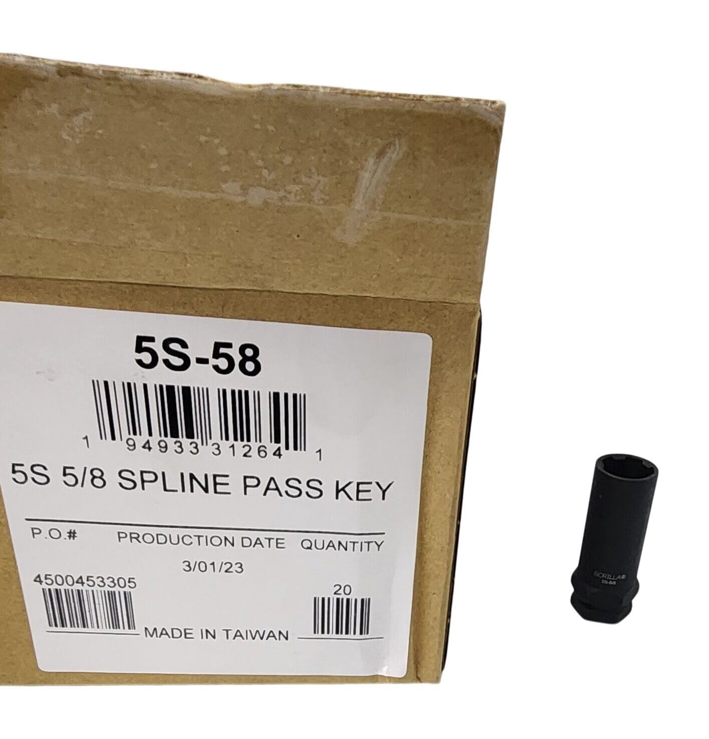 こーたん S⑤ T⑤ 750 Amazon.com: Gorilla Automotive 5S-58 5S 5/8 Spline Passenger