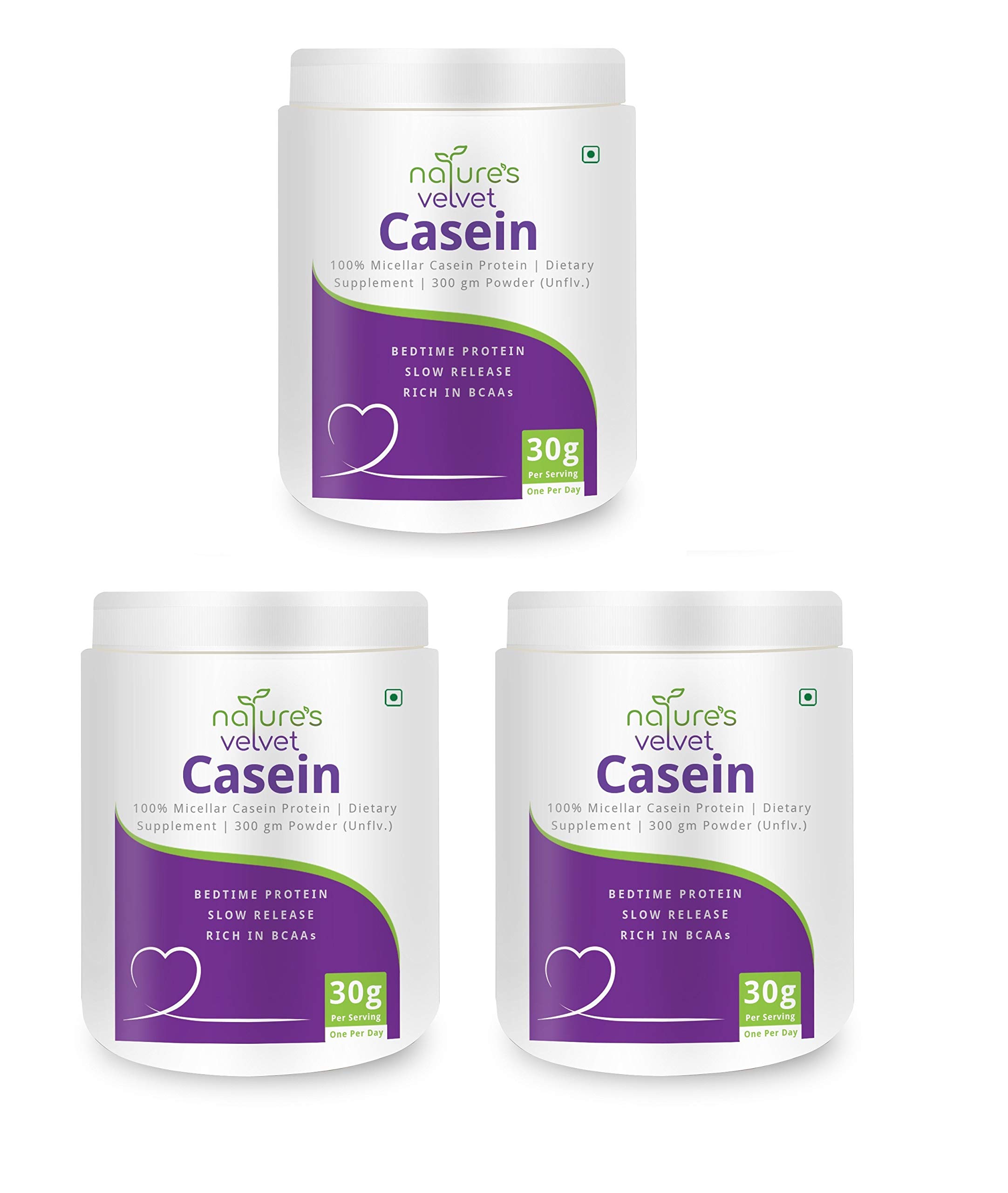 natures velvet Lifecare Casein Protein, Vegetarian and Natural, 300 gm - Pack of 3 (B07337MT3X) Amazon Price History, Amazon Price Tracker