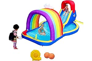Backyard Inflatable Water Park
