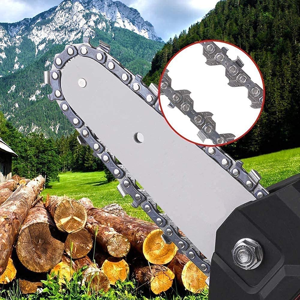 Ręczna piła łańcuchowa Mała akumulatorowa, akumulatorowa mini piła łańcuchowa litowa, przenośne nożyce do przycinania piła łańcuchowa do gałęzi drzewnych mini piła łańcuchowa do cięcia drewna
