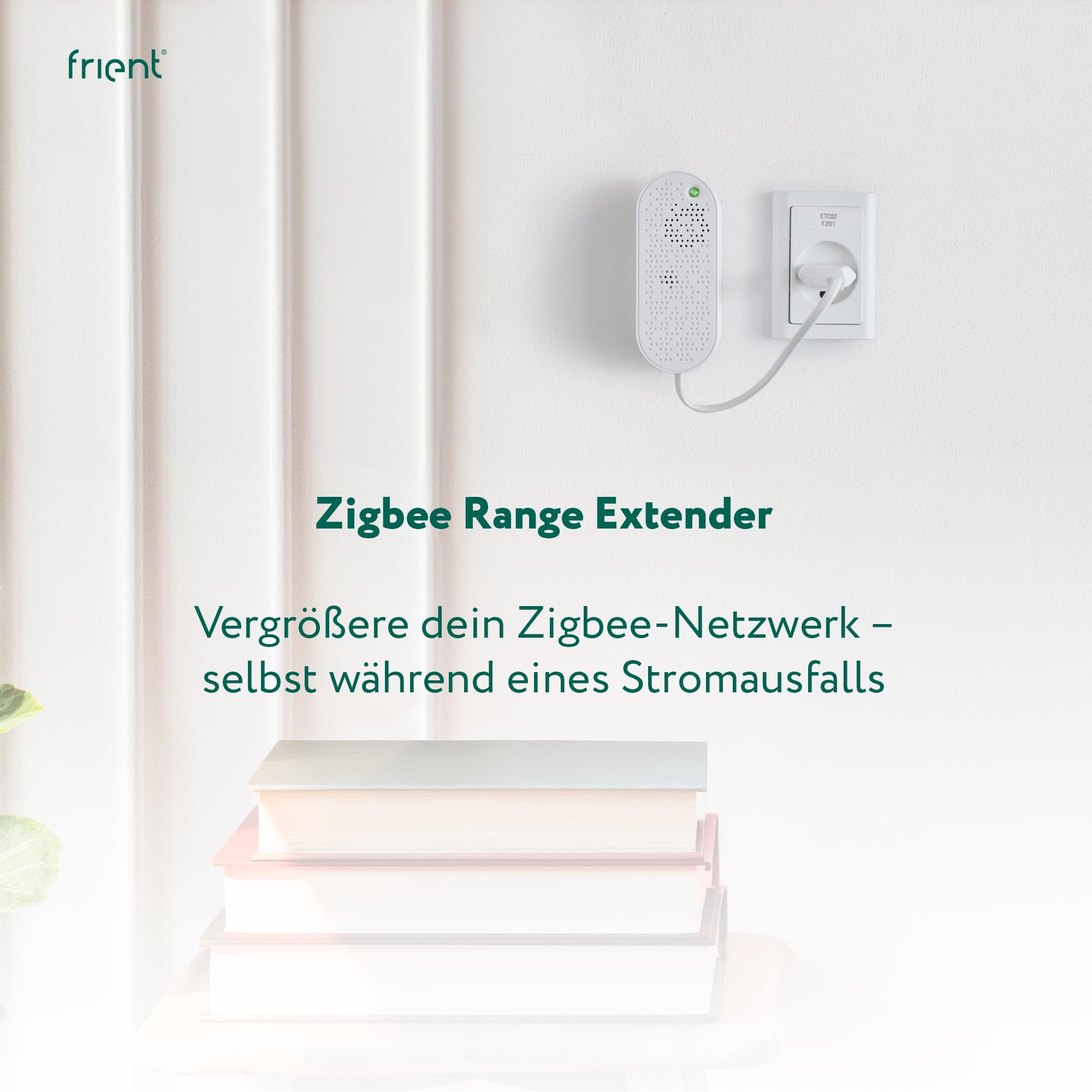 frient Zigbee Range Extender - Signalverstärker für SmartThings & Homey