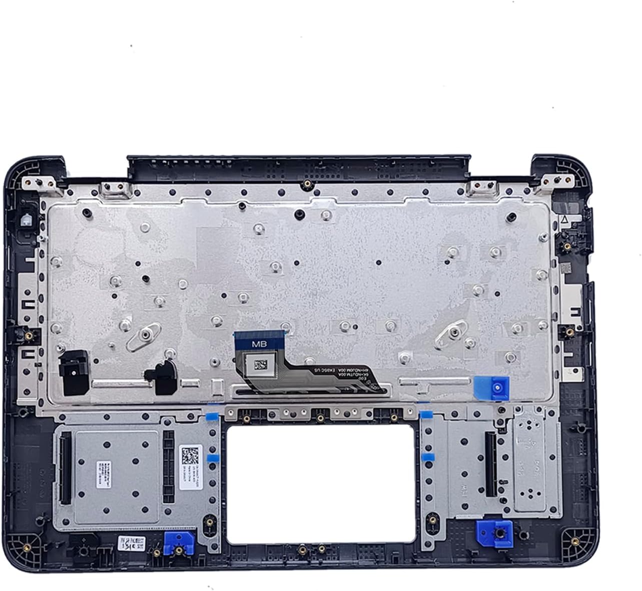 Replacement Upper Case Palmrest Non-Backlit Keyboard Assembly for Dell Latitude 3300 3310 Balck 0RW6CT RW6CT