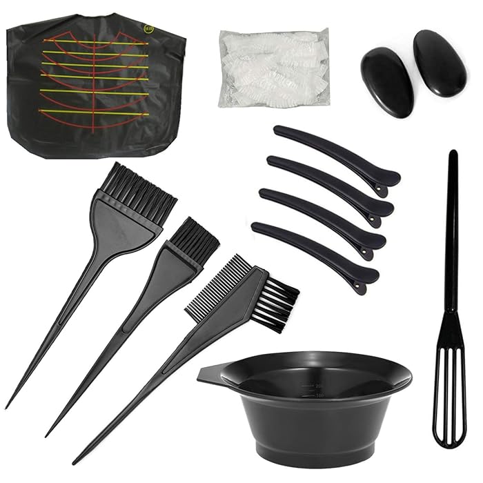 Buy Hair Dye Kit, Hair Colouring Tools Hair Colouring Bleach Bowl
