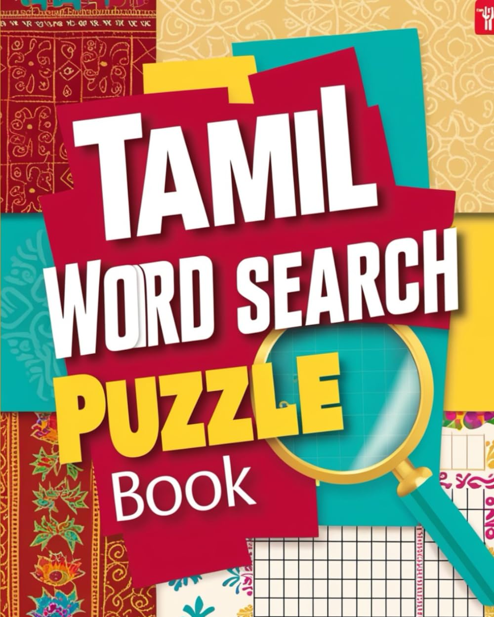 Tamil Word Search Puzzle Book: Learn and Play with Fun Tamil Word Puzzles for All Ages