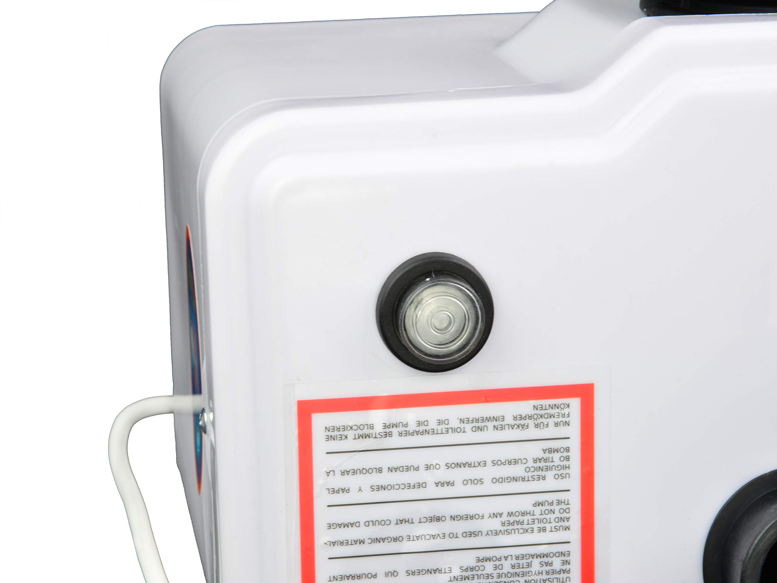 BSD Triturador Sanitario WC - Bomba Elevación de Agias Residuales, Bomba Trituradora de Agua Residual para Sanitarios - 600W, 16 200L/h