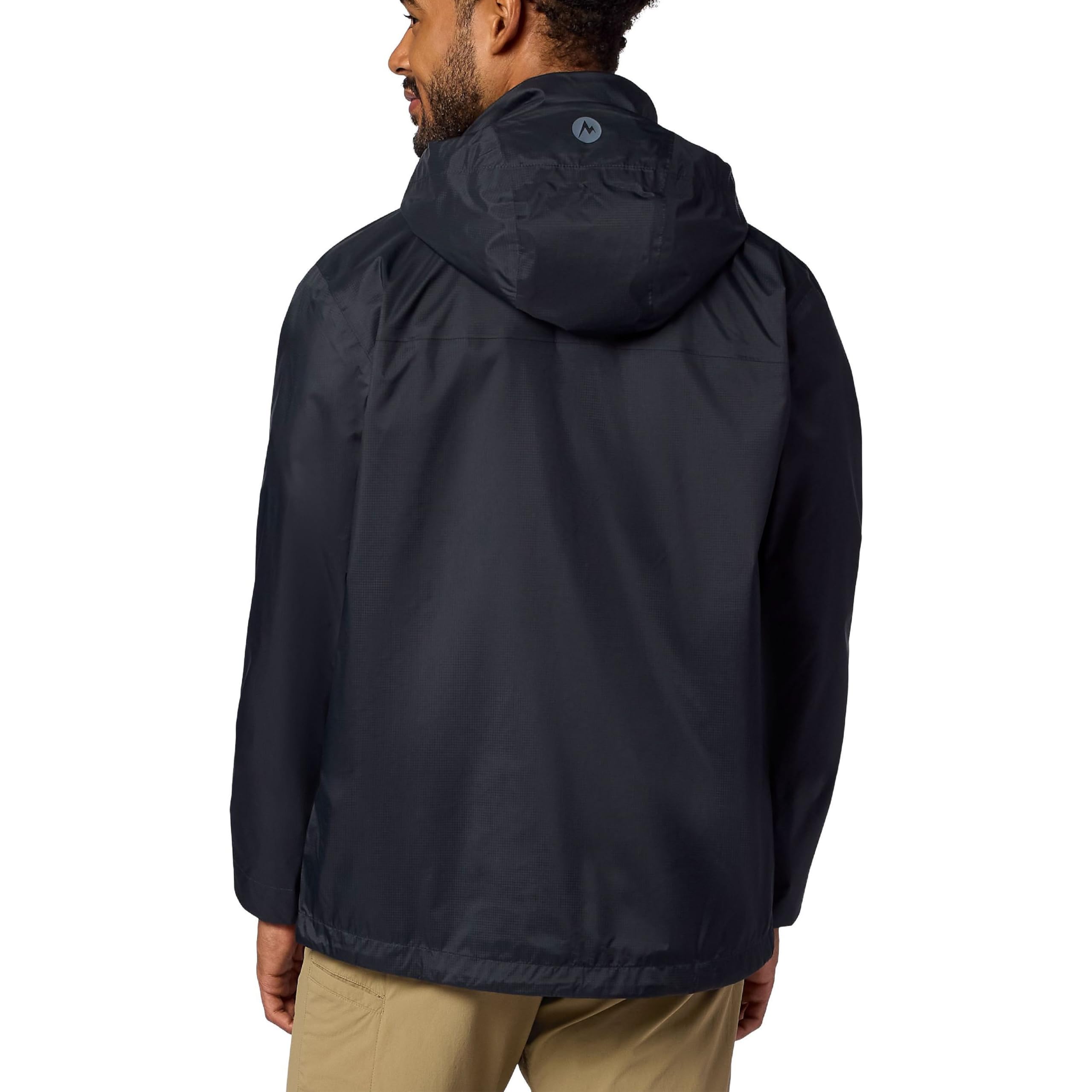Marmot Precip Evo Jacket Giacca impermeabile leggera con cappuccio, antivento, traspirante, ideale per escursioni e ciclismo Uomo (Pacco da 1)