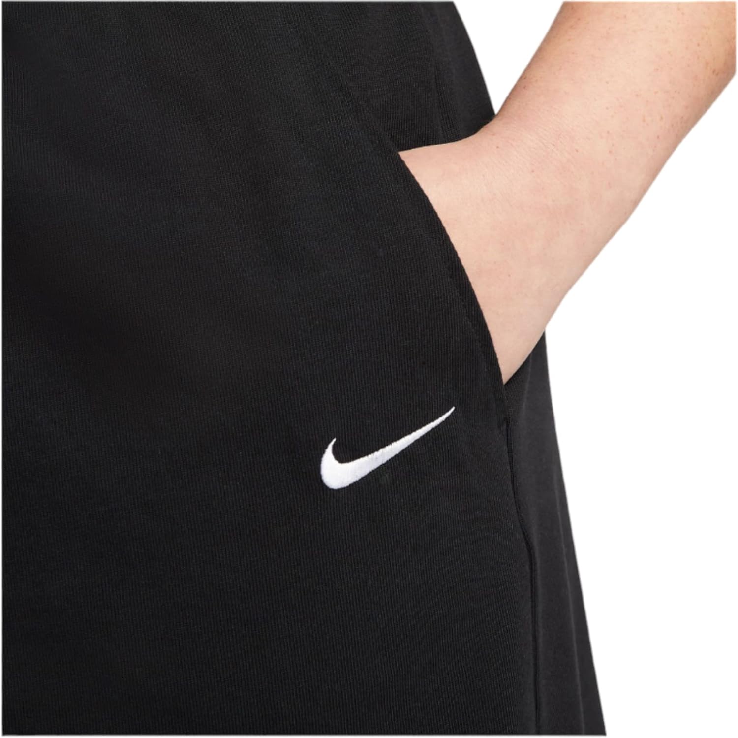Nike Women's Jersey Easy Shorts Black (Black 2X)