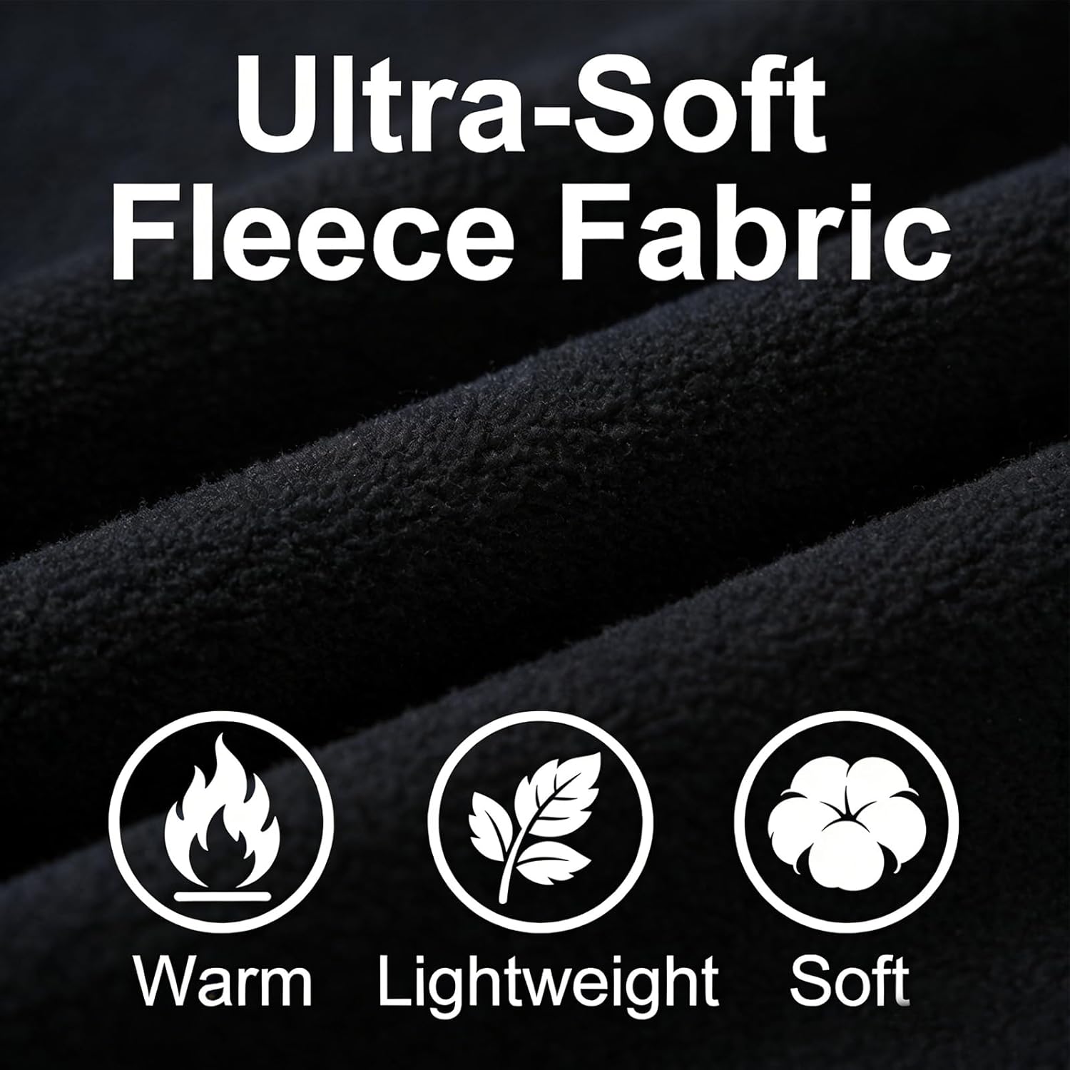 ZMC Women’s Fleece Jacket Lightweight Zip Up Stand Collar Outdoor Soft Fleece Coat with Zip Pockets - Image 4