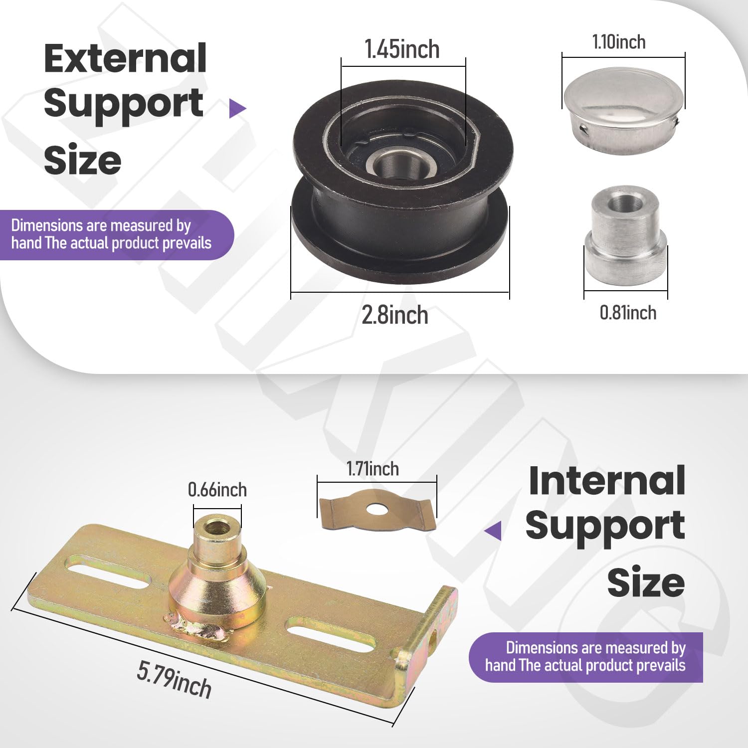 126-7890 Pulleys/Idler Kit & Mower Belt Compatible with Toro Timemaster Walk Behind Mower 126-7890 126-0316 131-4506 126-5880 131-4509 Fits Model 22207 22210 22215 22225 22235 20975 20977 22205TE