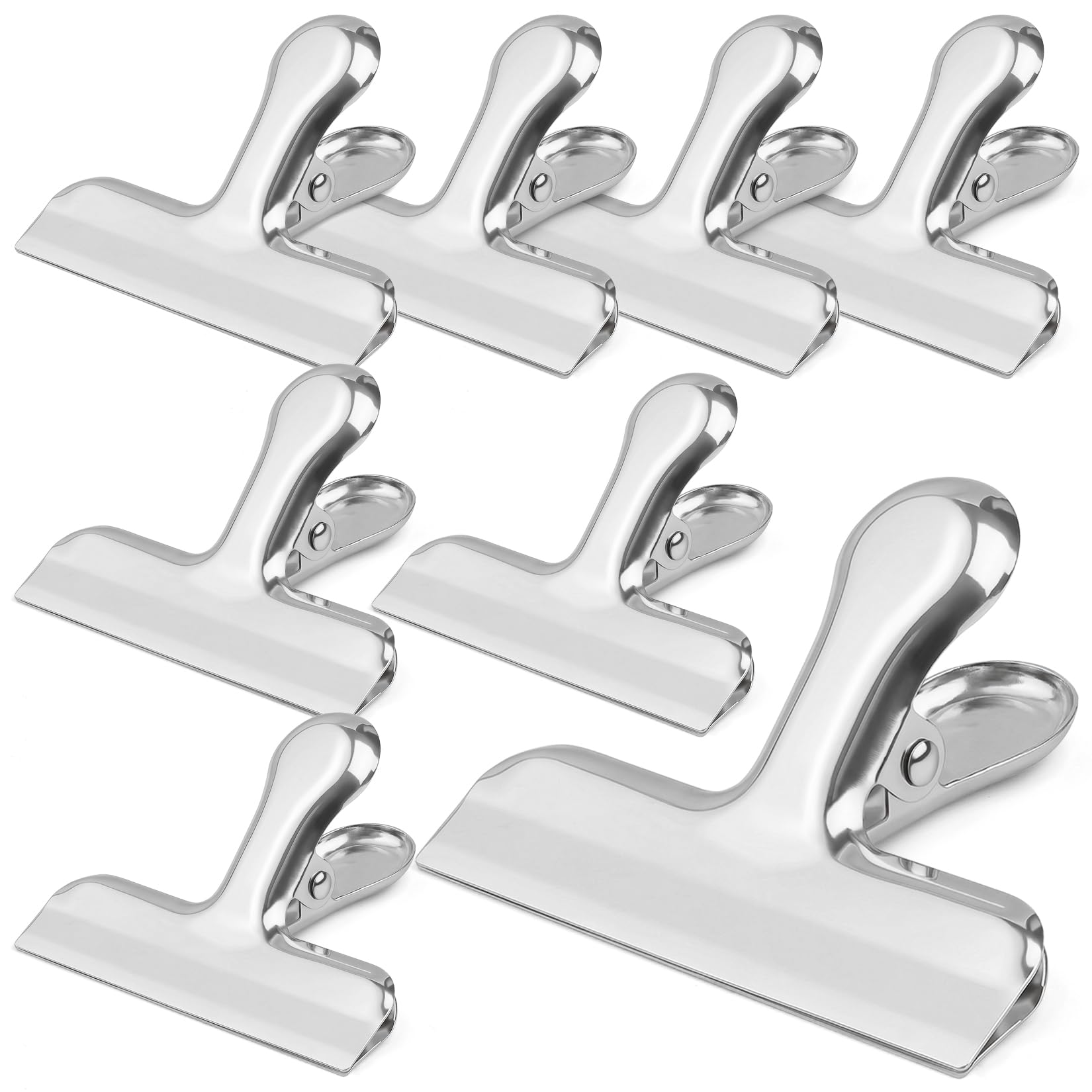 Funfery Silver Large Chip Clips